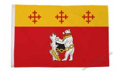 Warwickshire County 5ft x 3ft Flag 150cm x 90cm 