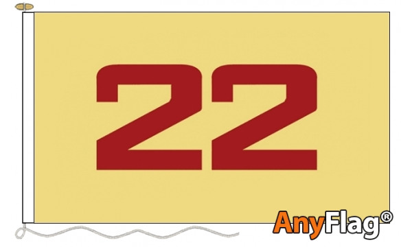 22nd Regiment of Foot Custom Printed AnyFlag®