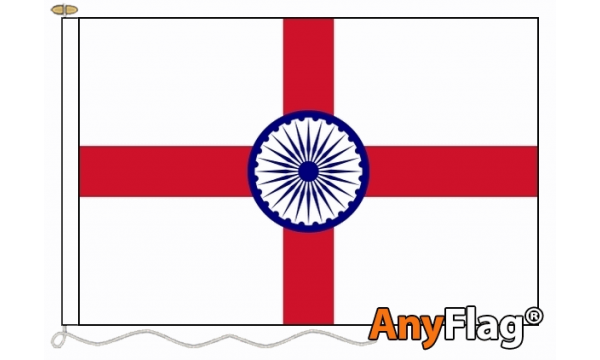 Indian Naval Admiral Ensign Custom Printed AnyFlag®