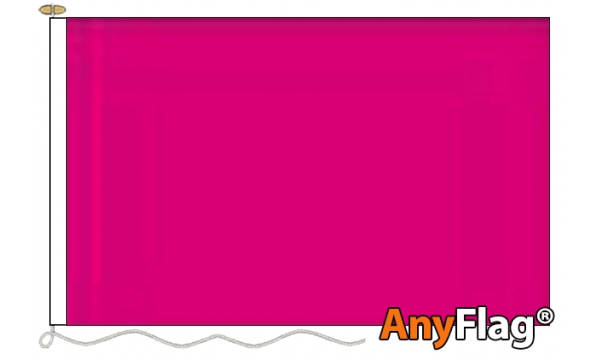 Plain Cerise Custom Printed AnyFlag®