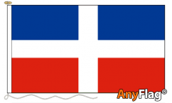 Dominican Republic No Crest Flags