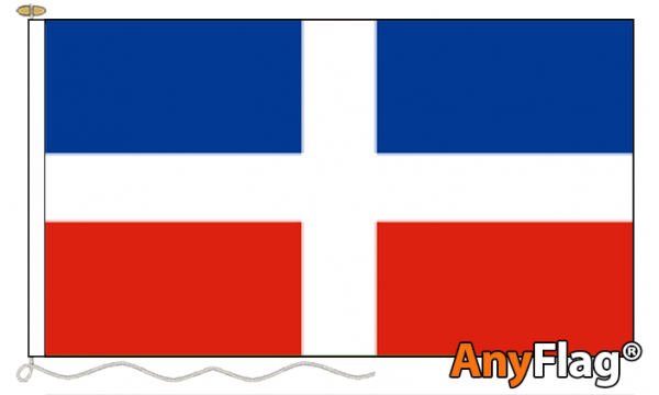 Dominican Republic No Crest Custom Printed AnyFlag®