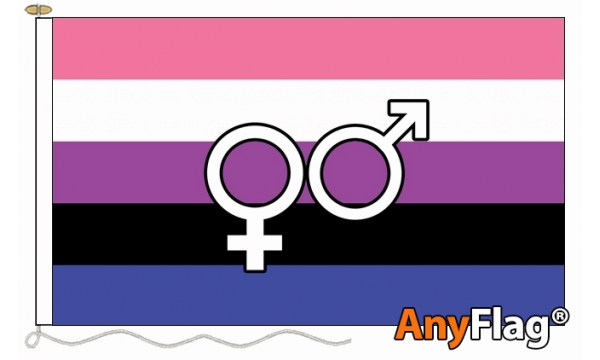 Gender Fluid Custom Printed AnyFlag®