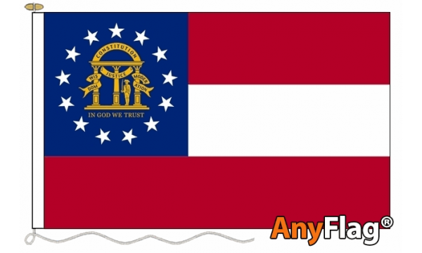 Georgia State New Custom Printed AnyFlag®
