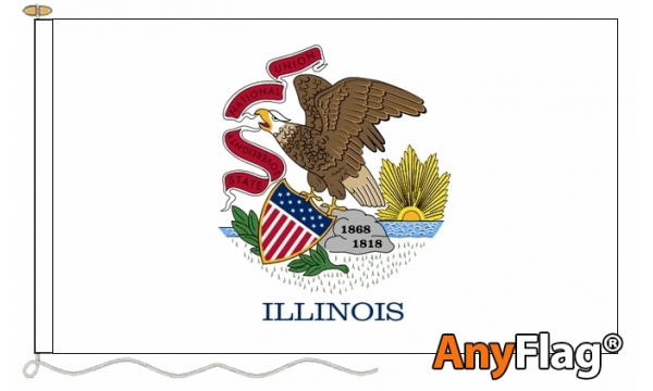 Illinois Custom Printed AnyFlag®
