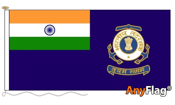 Indian Coast Guard Custom Printed AnyFlag®