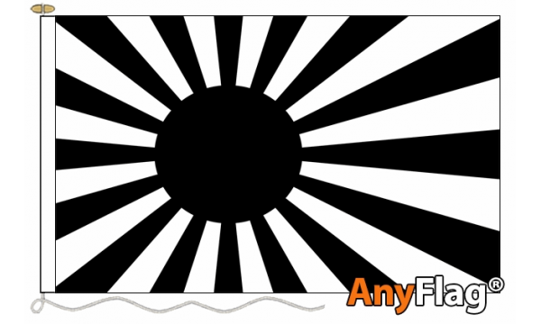 Japan Rising Sun (Black) Custom Printed AnyFlag®