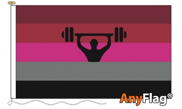 Muscle Fetish Custom Printed AnyFlag®