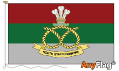 North Staffordshire Regiment Flags