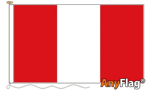 Peru no Crest Custom Printed AnyFlag®