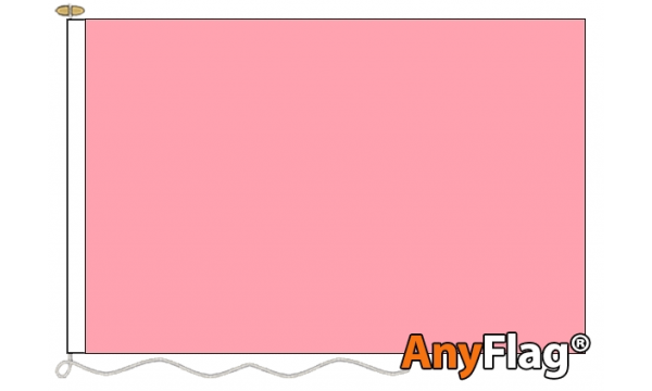 Plain Pink Custom Printed AnyFlag®