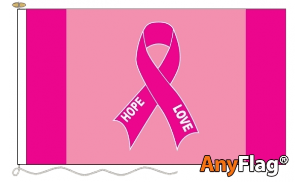 Pink Ribbon Custom Printed AnyFlag®