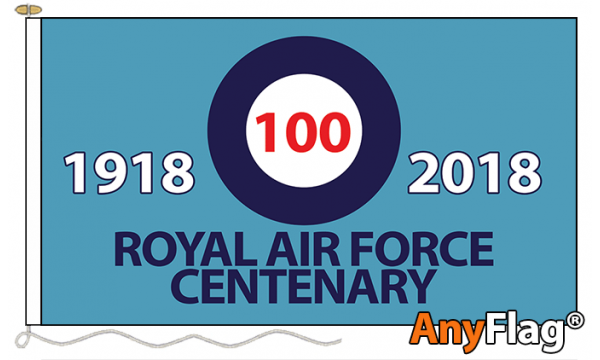 RAF 100 Years Centenary (Style C) Custom Printed AnyFlag®
