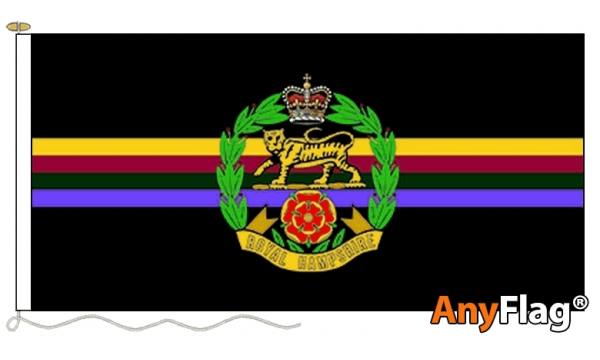 Royal Hampshire Regiment Custom Printed AnyFlag®