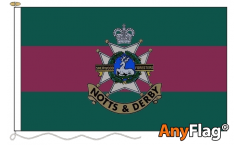 Sherwood Foresters Notts and Derby Flags
