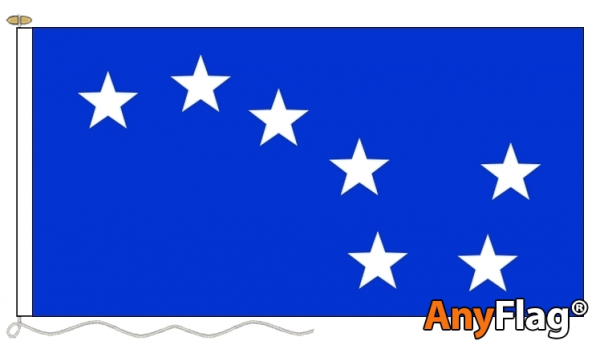 Starry Plough Royal Blue Custom Printed AnyFlag®