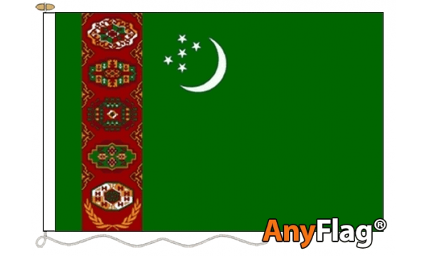 Turkmenistan Custom Printed AnyFlag®