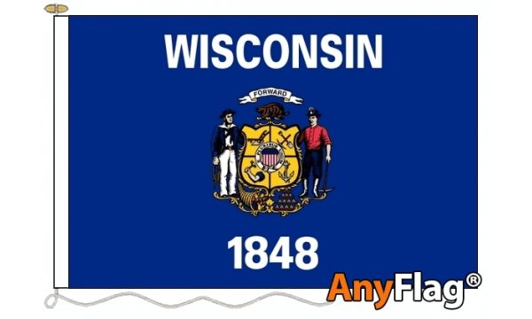 Wisconsin Custom Printed AnyFlag®