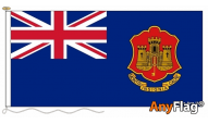 Gibraltar Blue State Ensign Flags