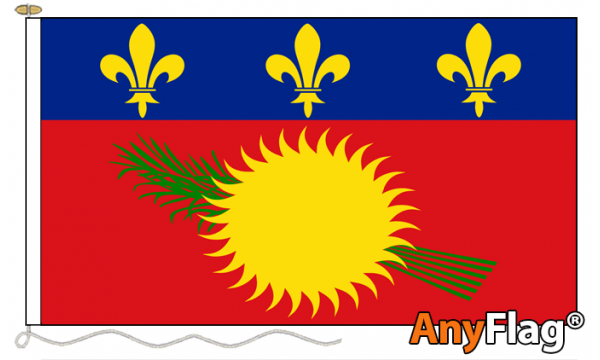Guadeloupe Red Custom Printed AnyFlag®