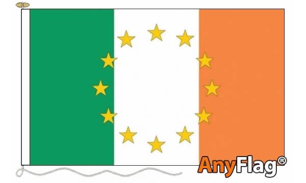 Ireland with EU Stars Custom Printed AnyFlag®