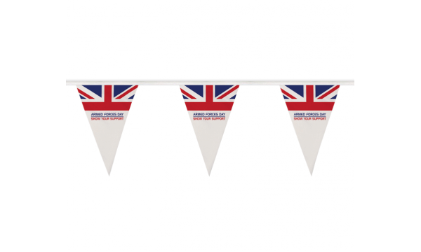 Armed Forces Day Triangle Bunting