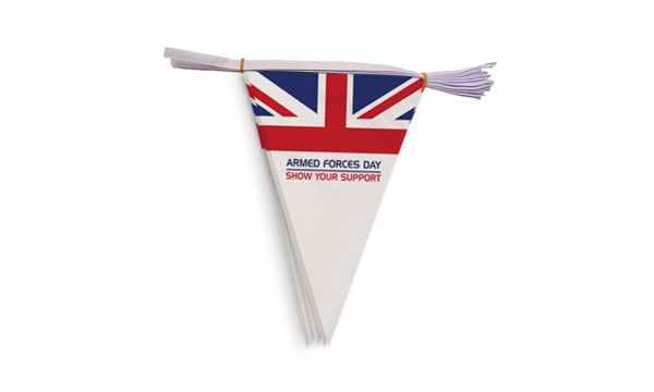 Armed Forces Day Triangle Bunting