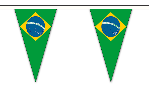 Brazil Triangle Bunting