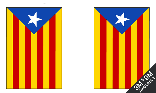 Catalan Independence (Estelada) Bunting