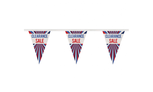 Clearance Sale Triangle Bunting