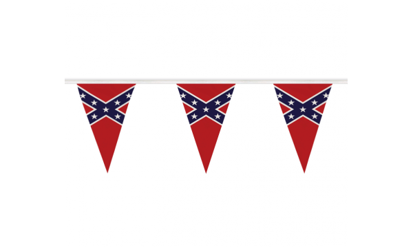 Confederate Triangle Bunting