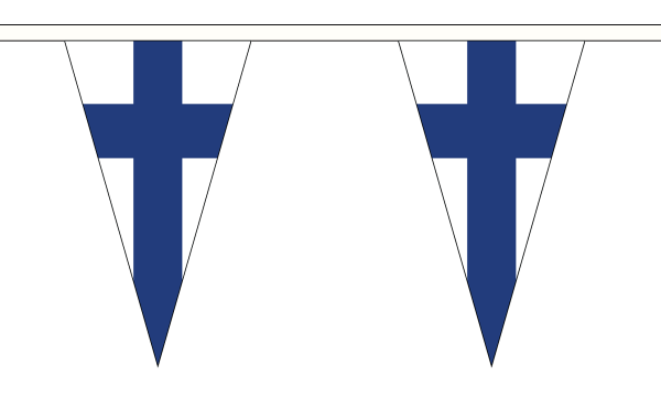 Finland Triangle Bunting