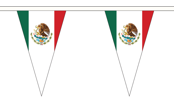 Mexico Triangle Bunting