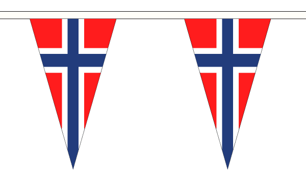 Norway Triangle Bunting