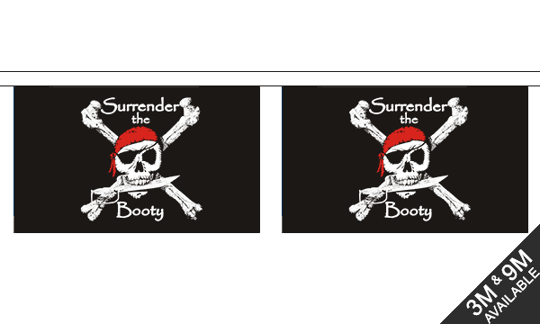 Surrender the Booty Bunting