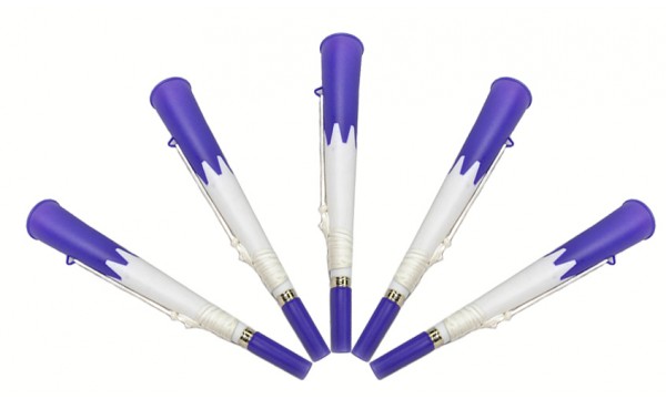 CLEARANCE - Purple and White Horn 75% OFF