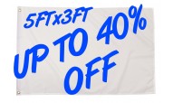 Up to 40% OFF Selected 5ft x 3ft
