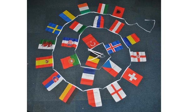 Misc European Nations Bunting