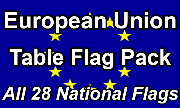 European Union - Table Flag Pack