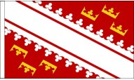 Alsace Table Flags