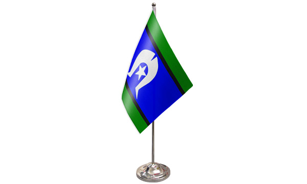 Torres Strait Islands Satin Table Flag