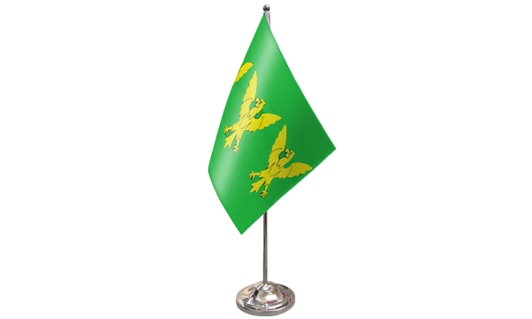 Caernarfonshire Satin Table Flag