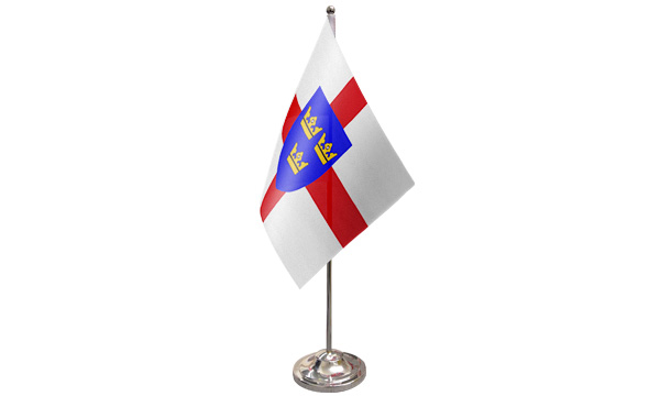 East Anglia Satin Table Flag