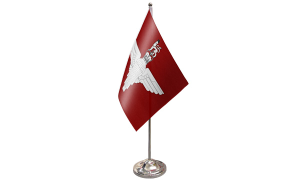 Parachute Regiment Satin Table Flag