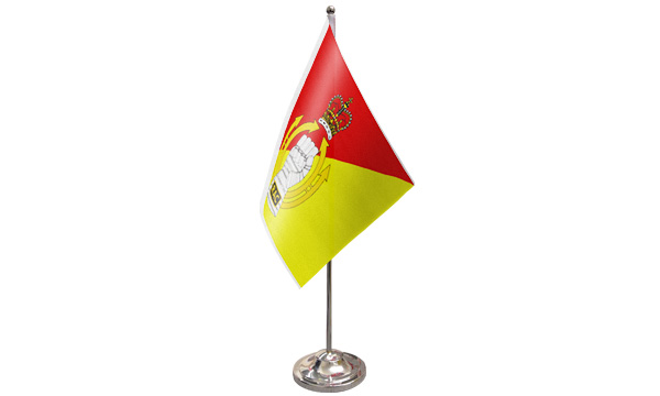 Royal Armoured Corps Satin Table Flag