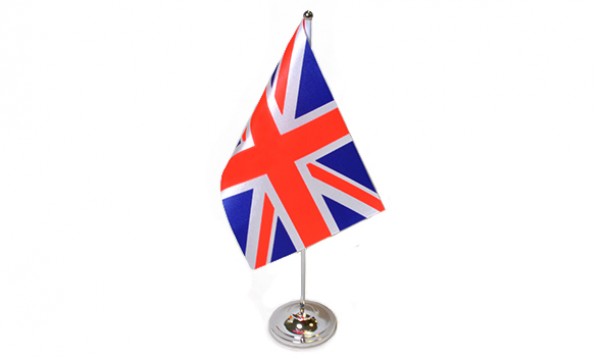 Union Jack (UK) Satin Table Flag