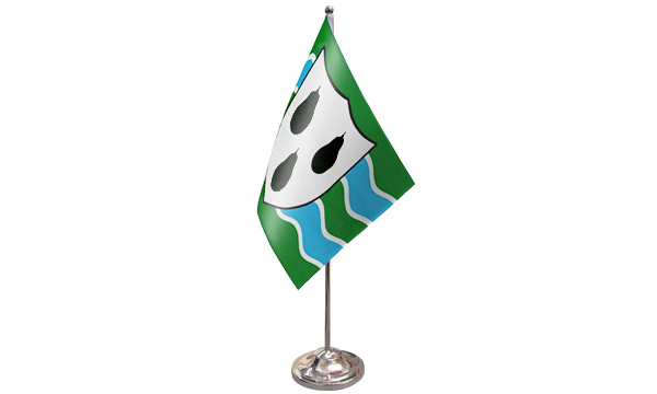 Worcestershire (New) Satin Table Flag