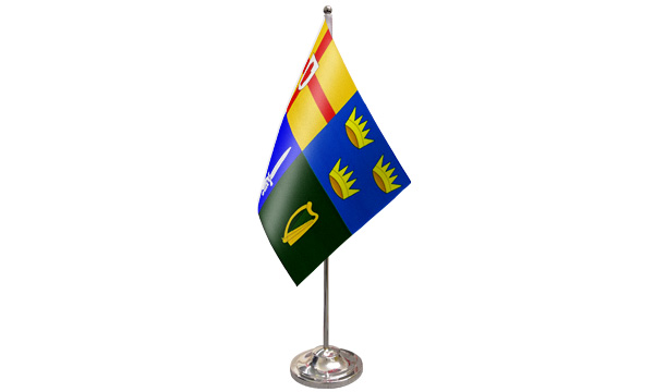 Four Provinces Satin Table Flag