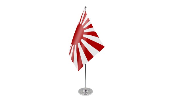 Japan Rising Sun Satin Table Flags