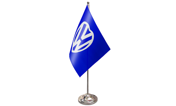 VW Love Satin Table Flag